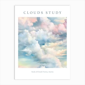 Study Of Clouds Vienna, Austria Art Print