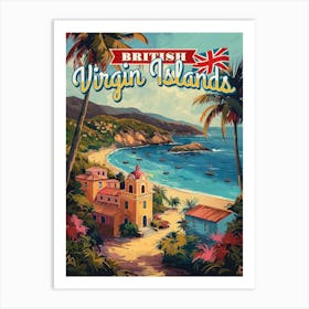 British Virgin Islands Poster Art Print