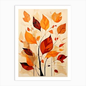 Autumn Leaves 40 Art Print