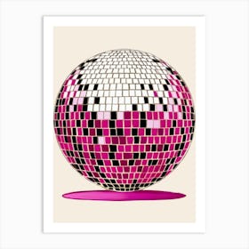 Disco Ball 54 Art Print