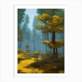 Twilight Forest 7 Art Print