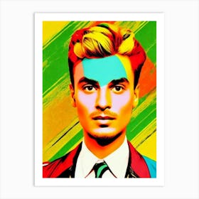 Pedro Capó 2 Colourful Pop Art Art Print