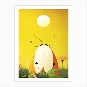 Butterfly In The Sun Art Print