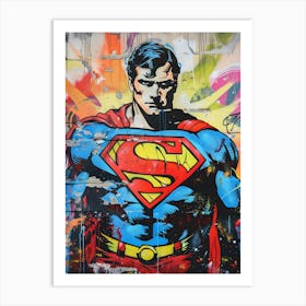 Superman Art Print