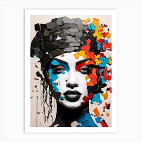 Portrait Of A Woman 1 Art Print