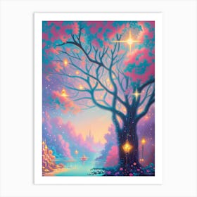 Fairytale Tree 1 Art Print