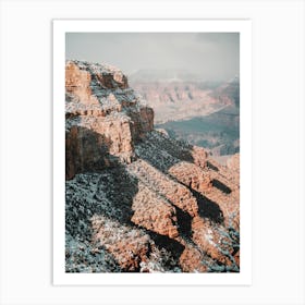 Winter In The Grand Canyon Art Print