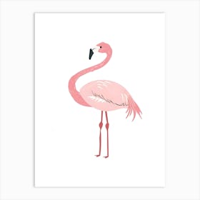 Pink Flamingo 8 Art Print