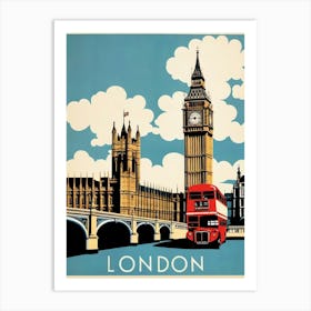 London Big Ben Art Print