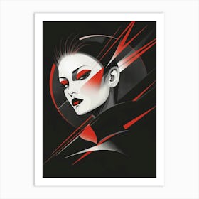 War Girl Art Print