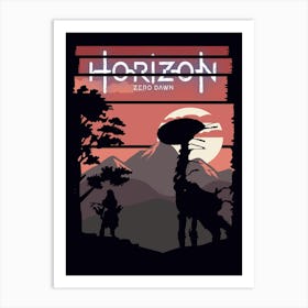 Horizon Zero Dawn 2 Art Print