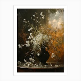 Baroque Floral Still Life Nigella 4 Poster