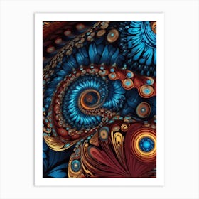 Fractal Art Art Print