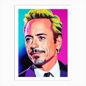 Robert Downey Jr Movies Art Print