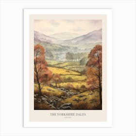 The Yorkshire Dales England Uk Trail Poster Art Print