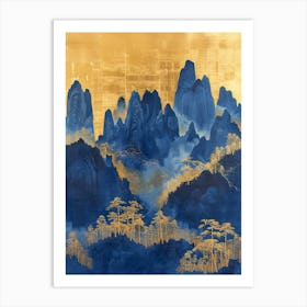 Chinese Mountains 32 Art Print