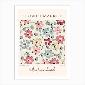 Flower Market 16 Art Print