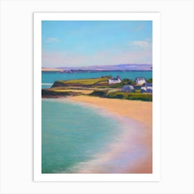 Cemaes Bay Anglesey Wales Monet Style Art Print