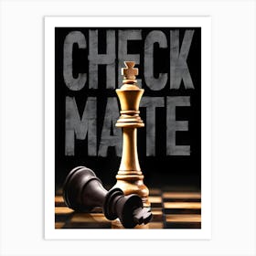 Checkmate Art Print