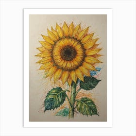 Sunflower 9 Art Print