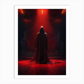 Horror Robe Figure v2 Art Print