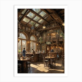 Fantasy Pub Art Print