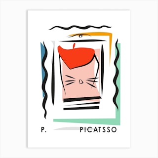 Picatso Picasso Art Print