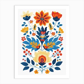 Folk Art Art Print