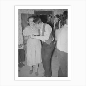 Untitled Photo, Possibly Related To Round Dance At The Square Dance,Pie Town, New Mexico By Russell Lee Art Print