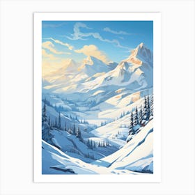 Winter Landscape 2 Art Print