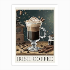 Irish Coffee Art Print