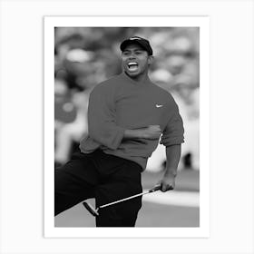 Tiger Woods Art Print