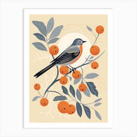 Bird On A Branch 5 Art Print