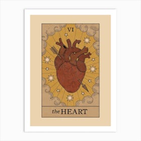 The Heart - Tarot Card Art Print