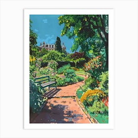 Brockwell Park London Parks Garden 3 Painting Art Print