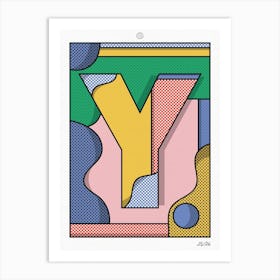 The Letter Y Art Print