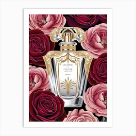 Roses And Perfume 13 Art Print