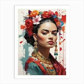 Frida Kahlo 3 Art Print