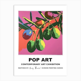 Poster Olives Pop Art 3 Art Print