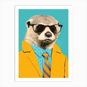 Meerkat Art Print