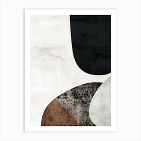 Meiktila Stone Park Bauhaus Minimalist Art Print