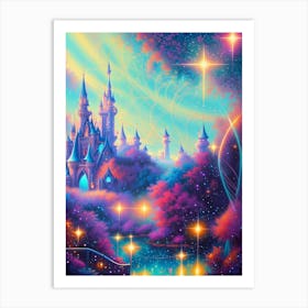 Cinderella'S Castle 4 Art Print