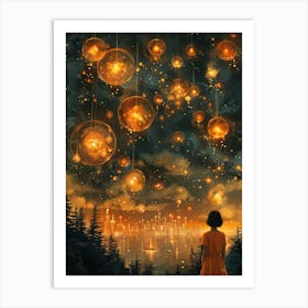 Dreaming Of Light Art Print