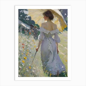 Beauty In The Fields Art Print