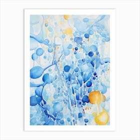 Blue Water 1 Art Print