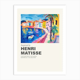 Museum Poster Inspired By Henri Matisse 4 Art Print