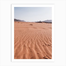 Wadi Rum desert | Landscapen of Jordan, Middle-East photography Art Print