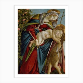 Sandro Botticelli Virgin And Child 2 Art Print