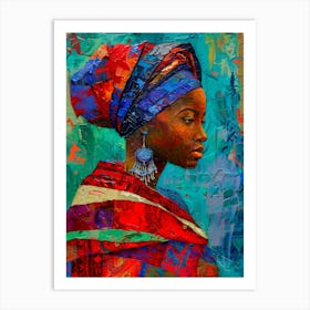 African Woman 4 Art Print