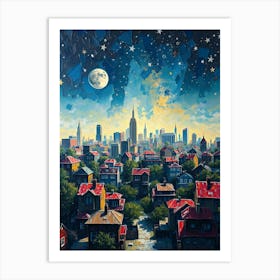 Cityscape 7 Art Print